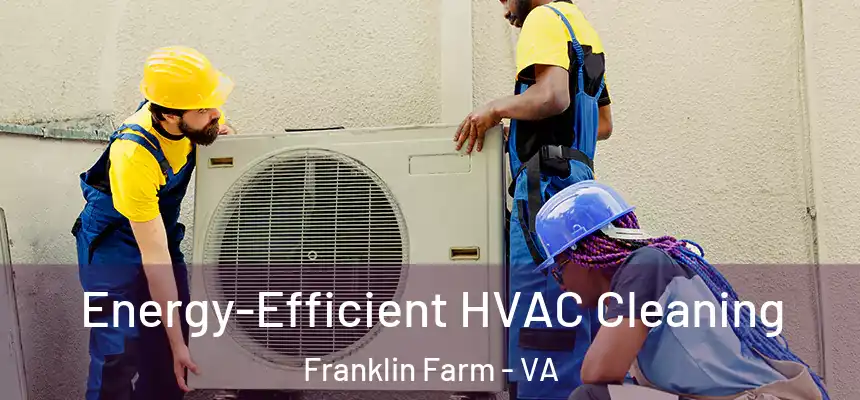 Energy-Efficient HVAC Cleaning Franklin Farm - VA