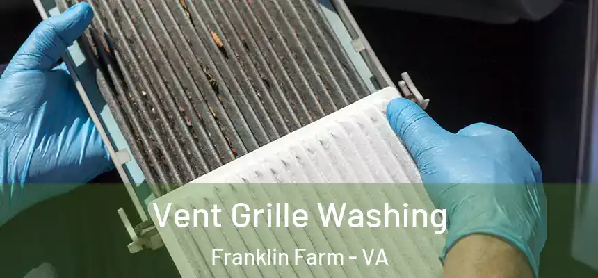 Vent Grille Washing Franklin Farm - VA